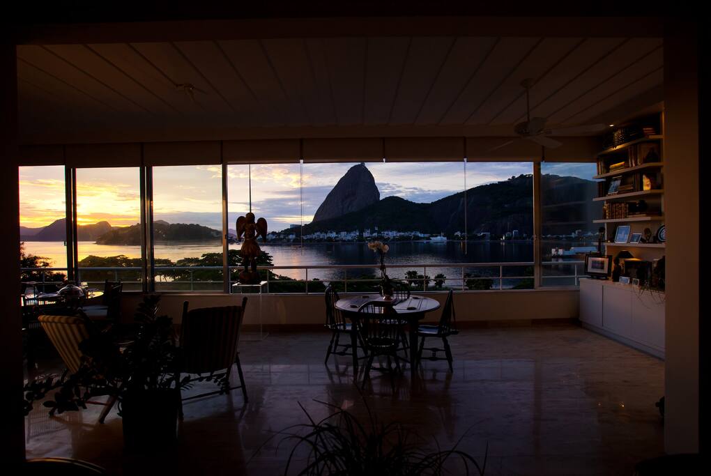 Varanda Vista Baía de Guanabara