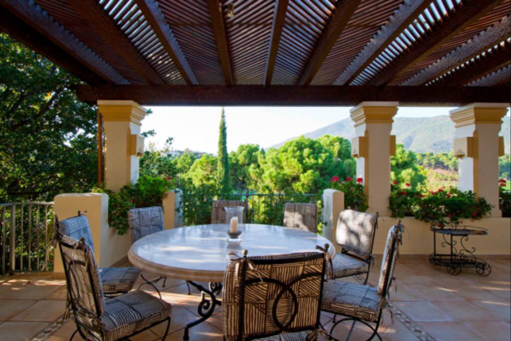 Dining terrace
