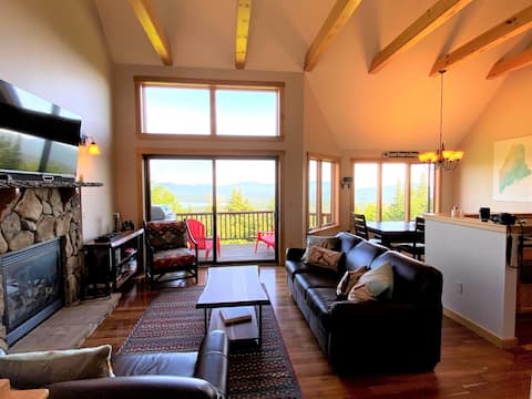 Top Airbnb: On-Mountain @ Saddleback-Hot Tub | Mountain Views in Rangeley / Maine Lakes