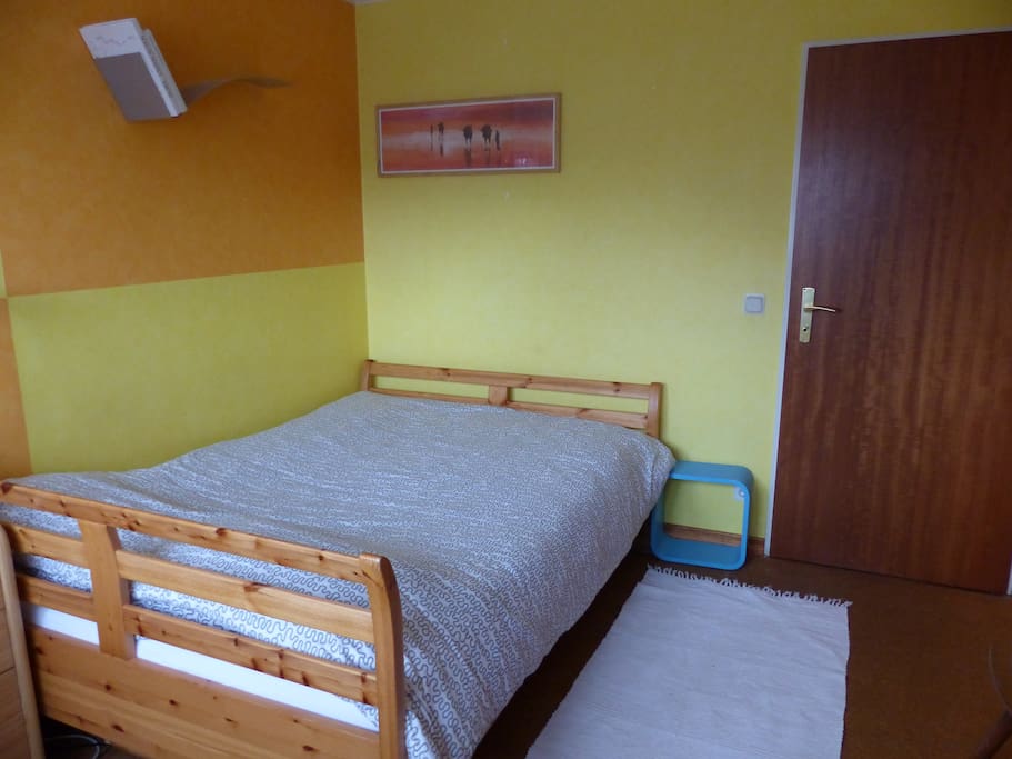 Your Bedroom.
Bright, colorful, comfy.