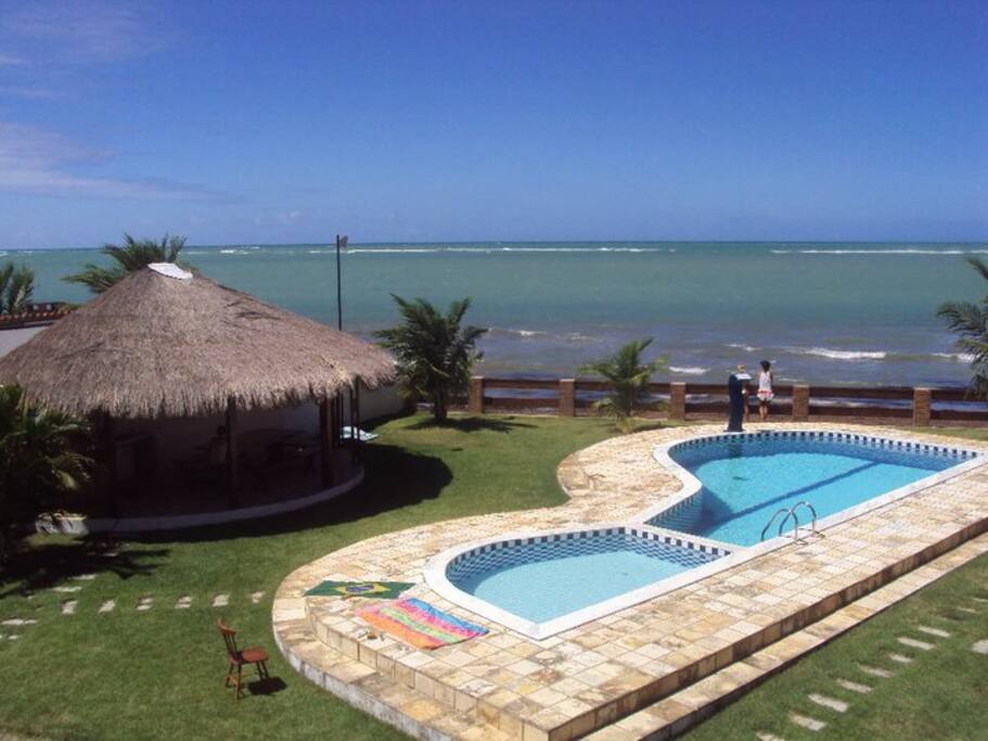 Vista da varanda da casa