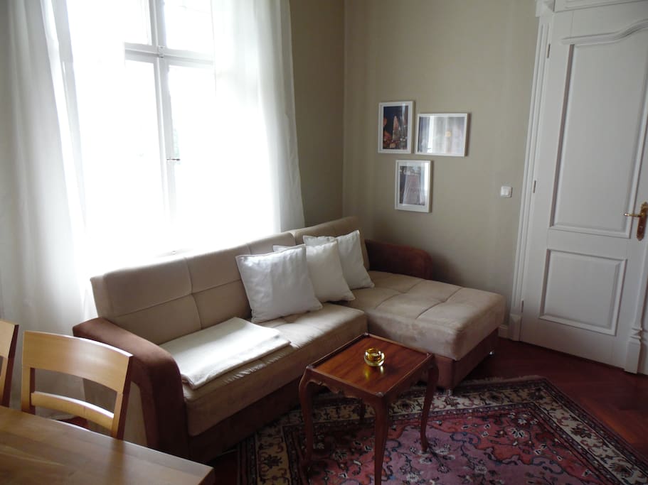 Wohnzimmer mit TV