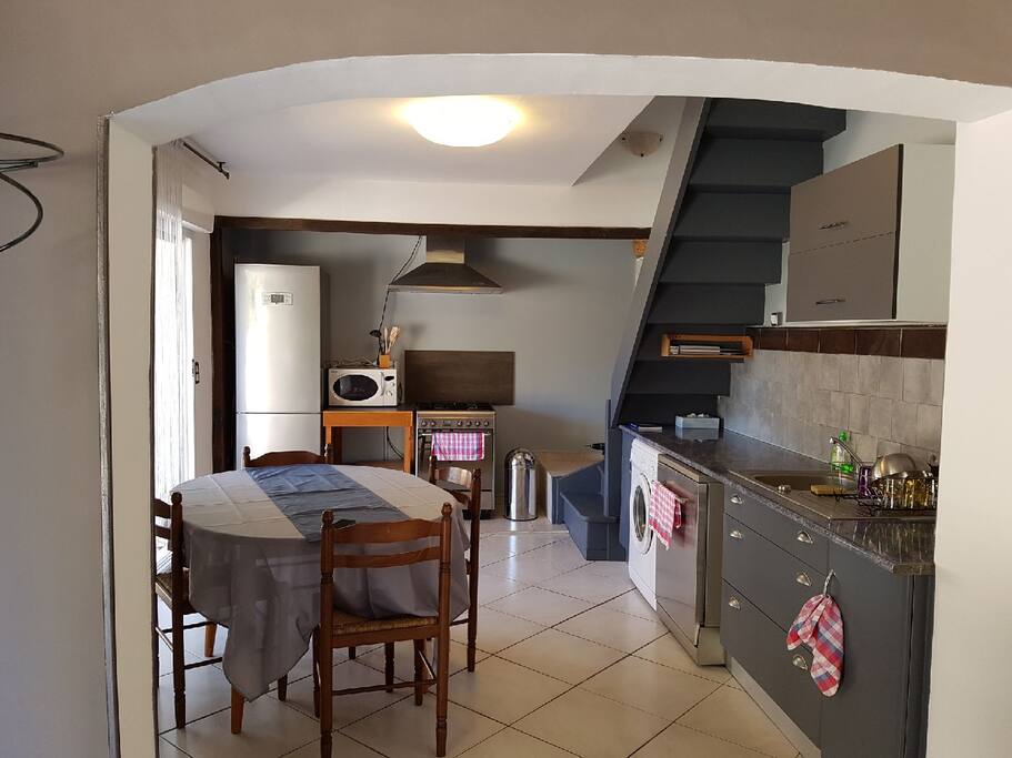 Cuisine vue du sejour