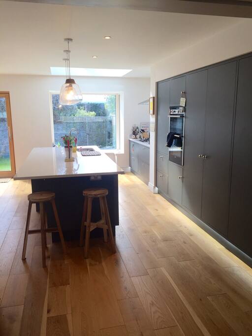 Modern kitchen with all new appliances
