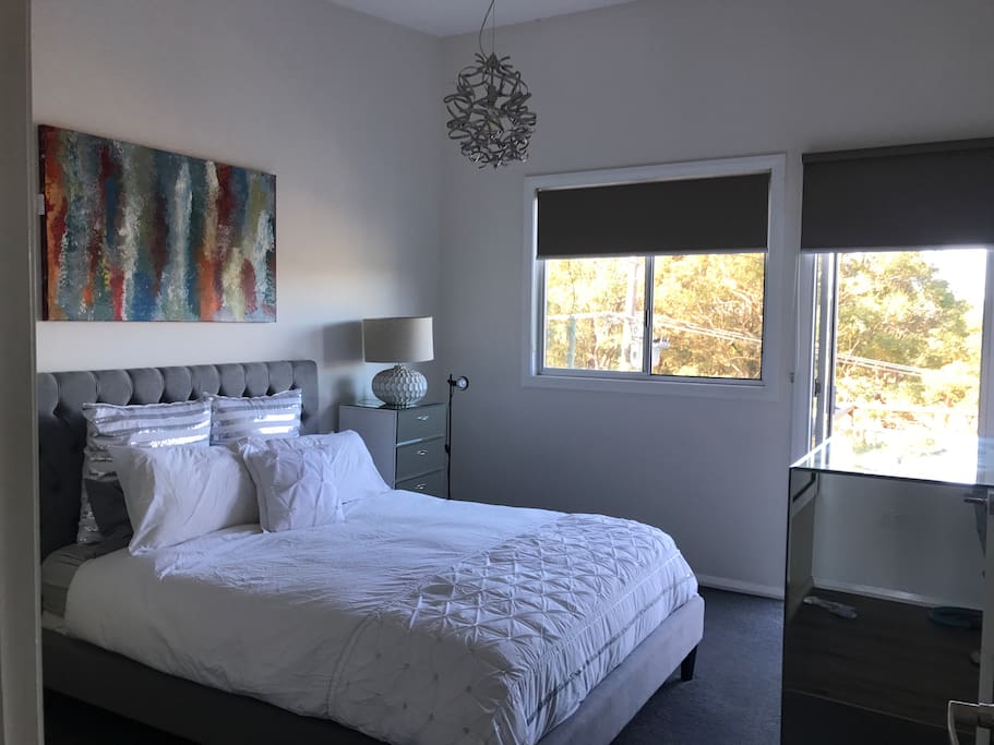 Main bedroom with walk in robe