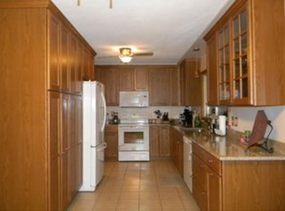 Another view of the main kitchen