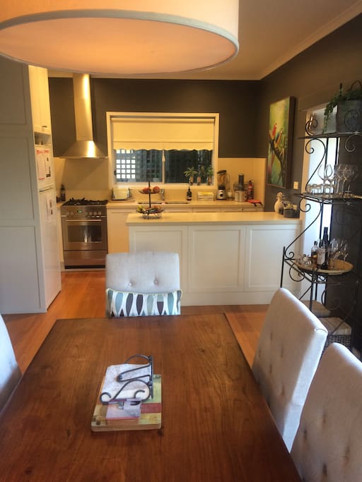 Kitchen and dinning area