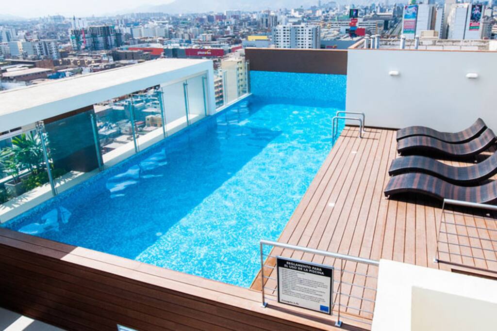 Pool with a view