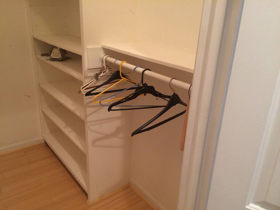 Large walk-in closet