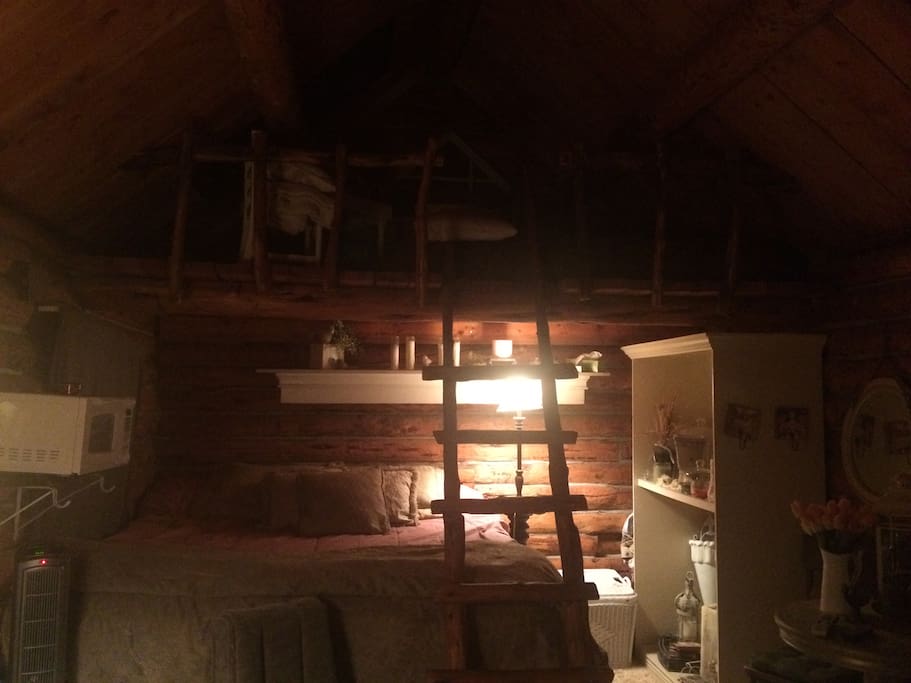 Bed and Loft area
