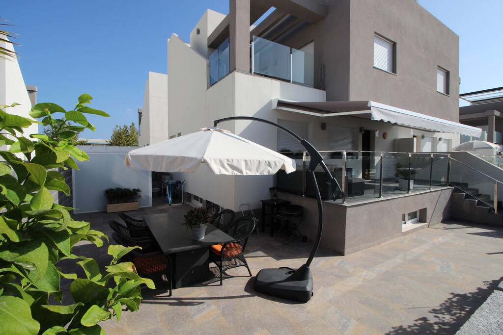 BBQ terrace.