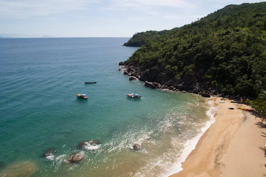 Casa de praia, 120mts Praia do Jabaquara - Beach house, 120m from Jabaquara Beach