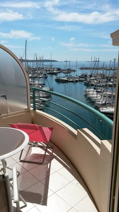 balcon vue mer