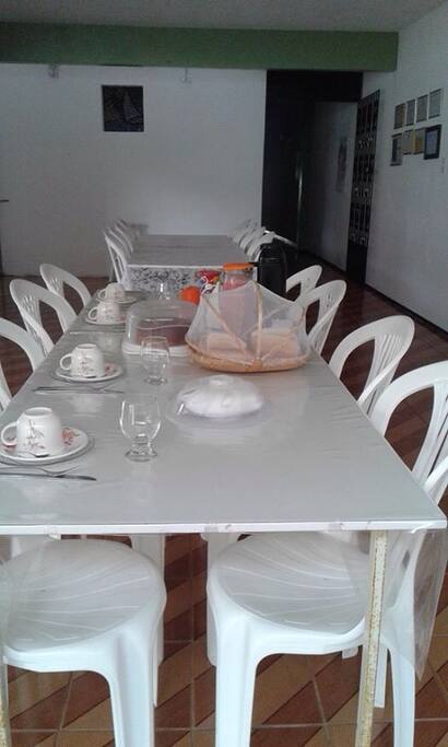 Café da manhã!