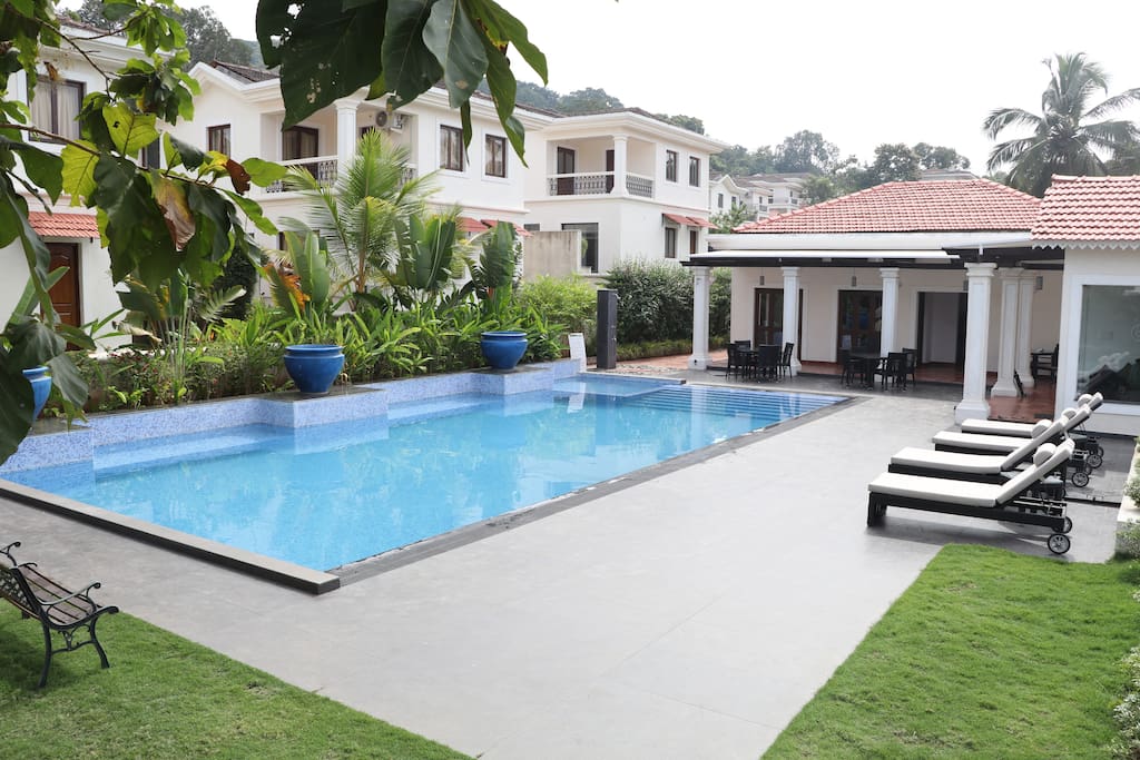 Common Swimming Pool and Reception Area