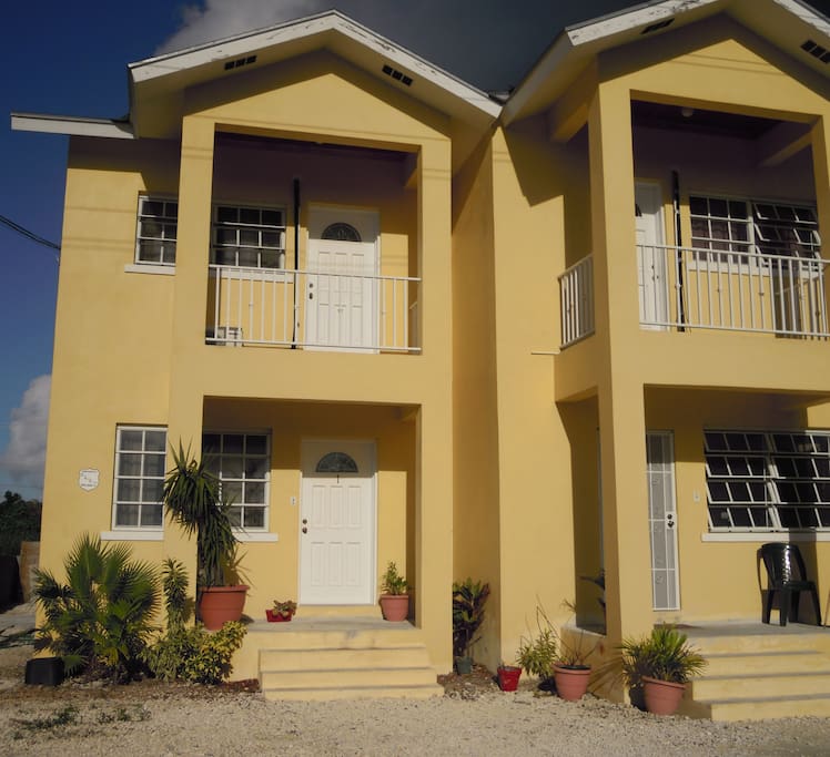 Our Sunny Town Home in Nassau, Bahamas.
