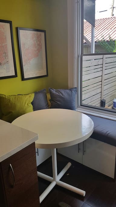 Eat in kitchen as well as dining room