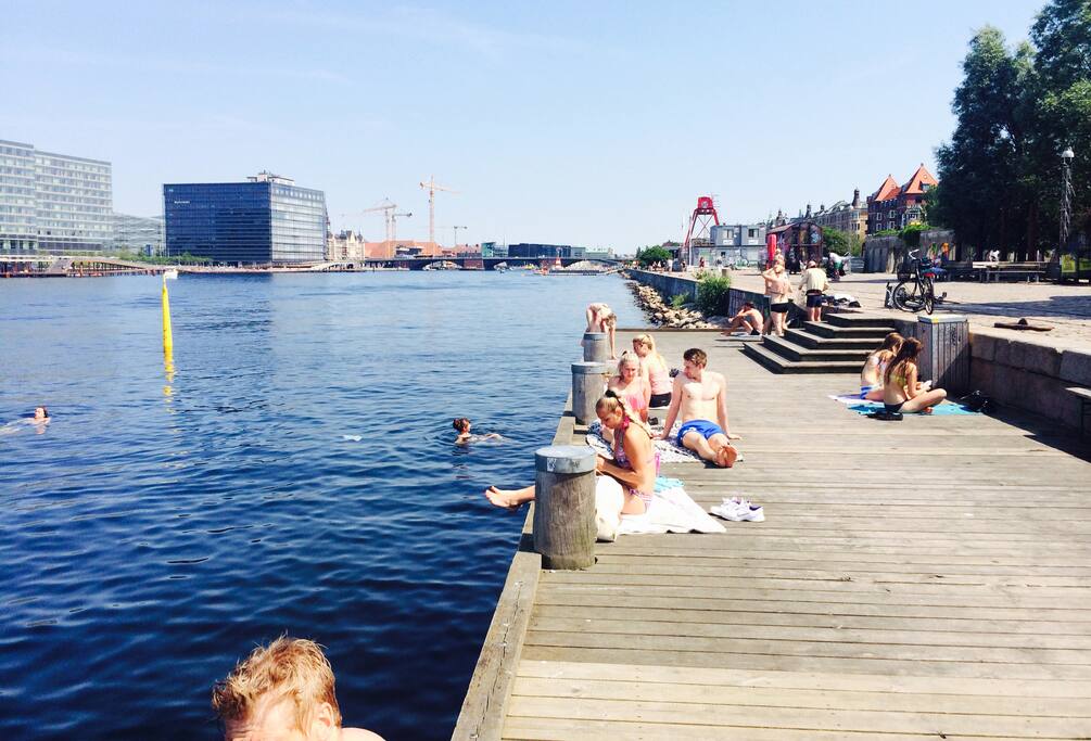Close to the waterfront