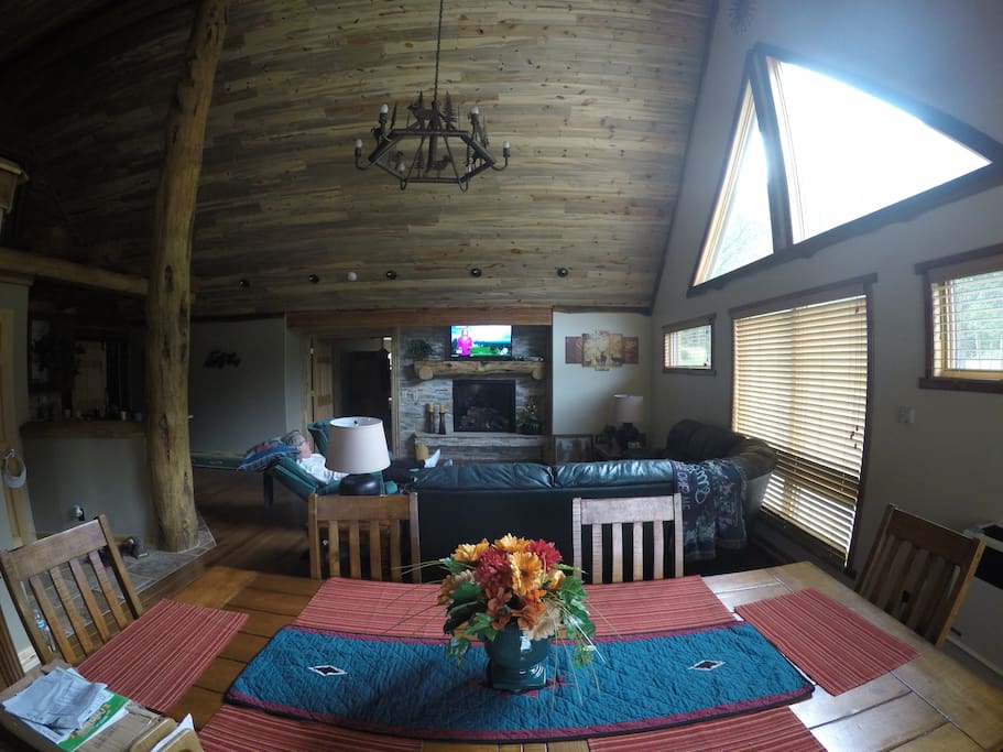 Front Living Room w/Kitchen