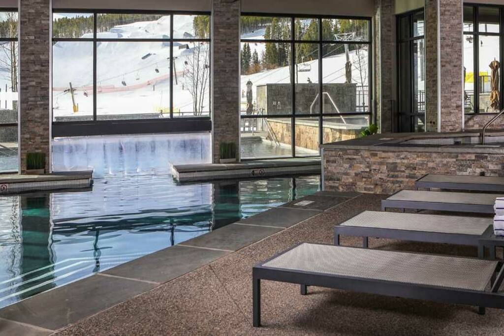 indoor aquatics area