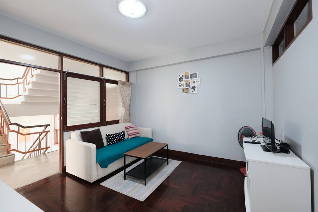 Living room.
