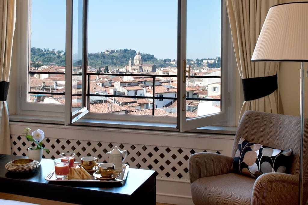 View from the Belvedere Firenze Suite