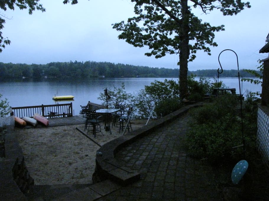 View from Kitchen and Dining Room