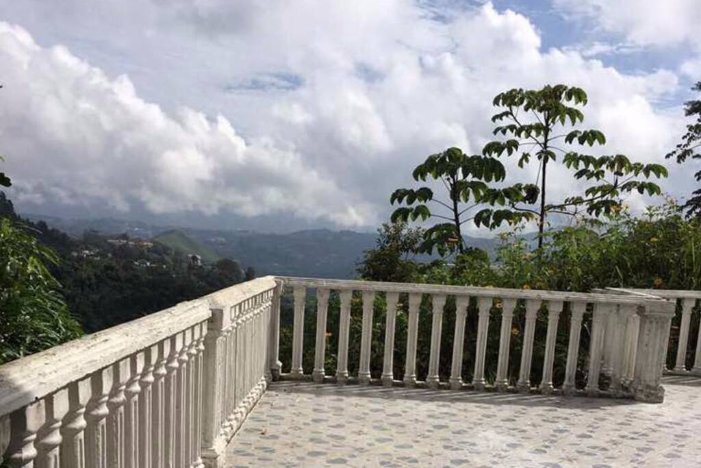 Vista a la montaña