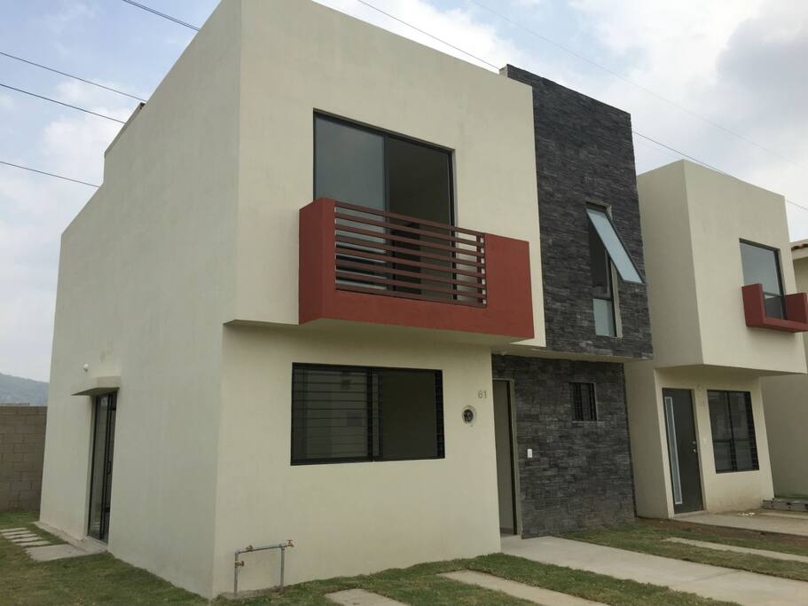 Vista exterior de la casa