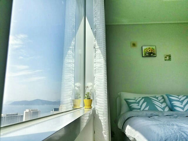 COZY1 &Fantastic View최고의 해운대풍경,무료주차,Metro3min/최상층뷰