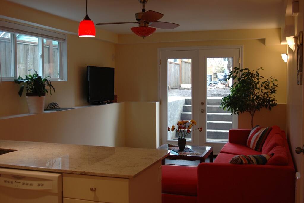 Living room, from kitchen