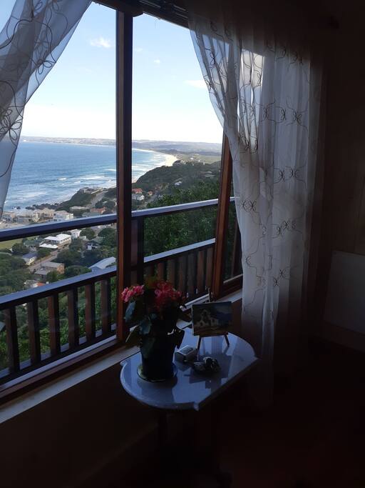 Unbelievable panoramic views from the bedrooms.