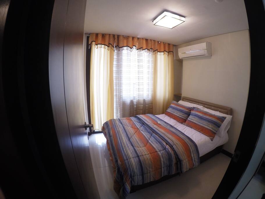 1 Bedroom. Queen size Bed. Fully Furnished.