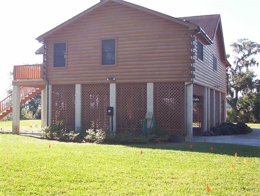 Old picture of side of home
