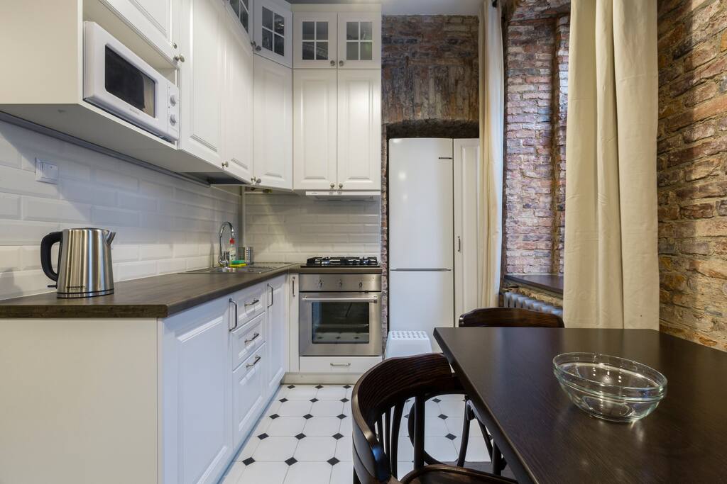 View to the kitchen