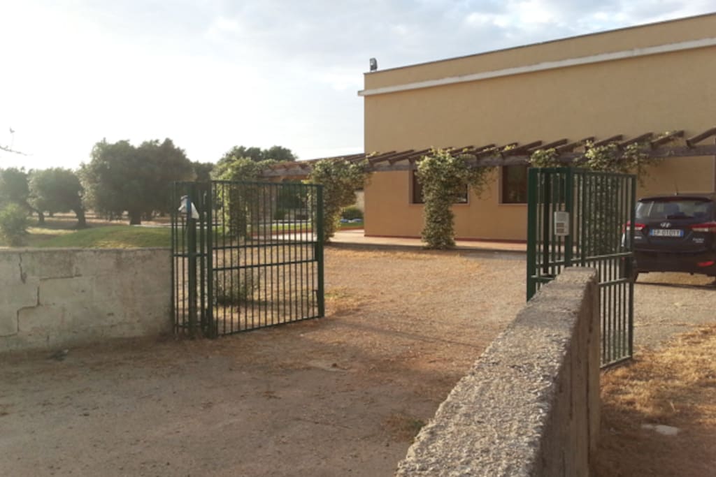 Villa entrance