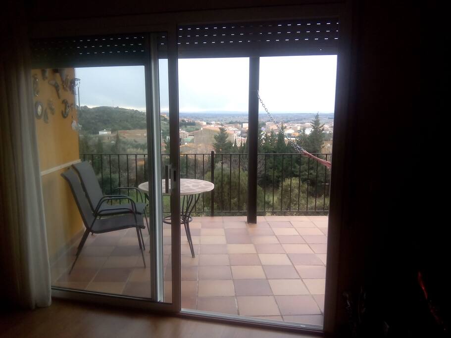 Terraza Interior con vistas planta alta