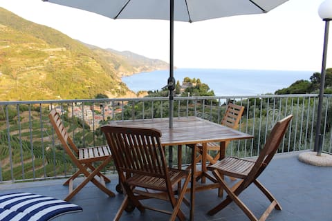 Top Airbnb: Cottage with amazing sea view 5T a Monterosso Al Mare