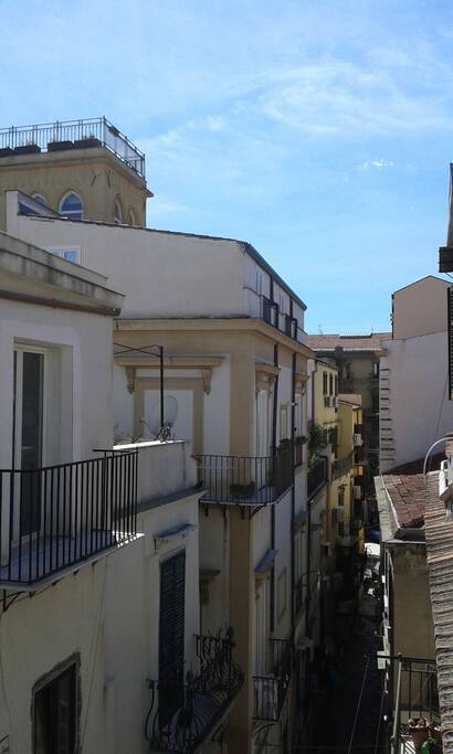 Vista dal balconcino