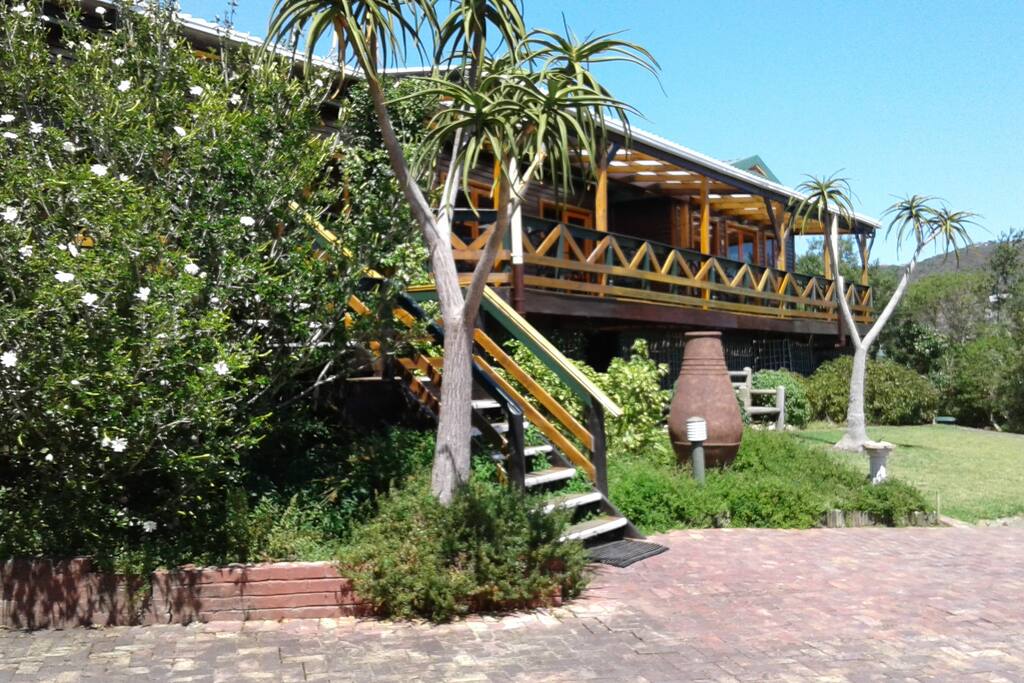 Front of guest house