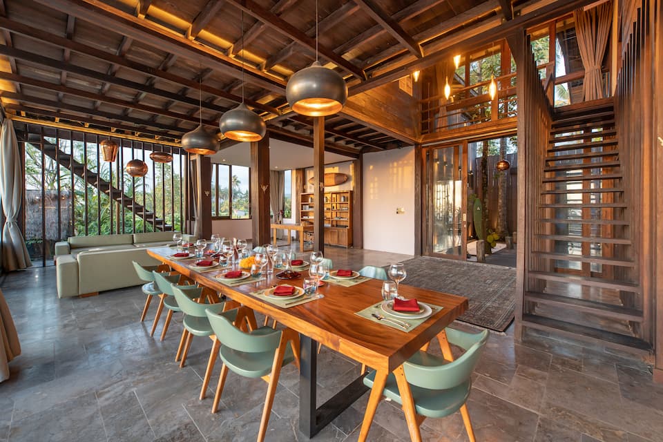 A five-bedroom villa above the rice terraces, Selemadeg, Bali, Indonesia, photo 3 of 10