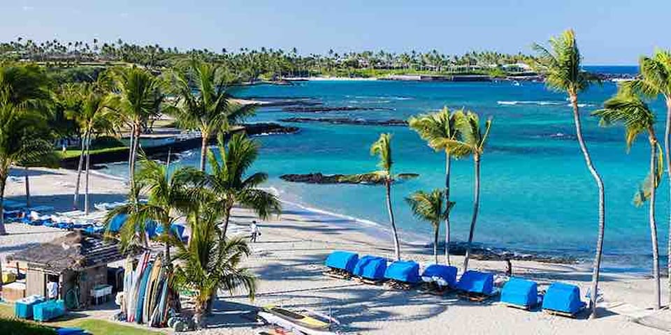 Beach Club + Golf Pkg, Mauna Lani GV 3/3 End Unit