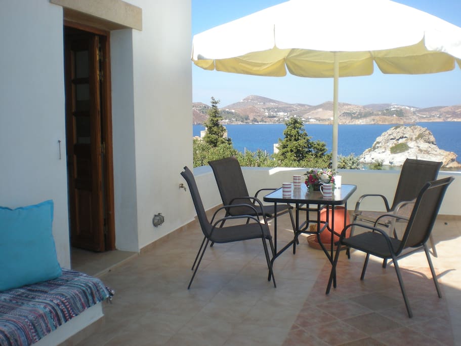 Big veranda with sea view !!!