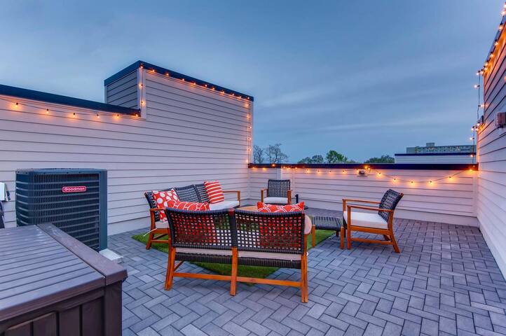 Above It All Stay • Rooftop • 3BR • Near Gulch/12S