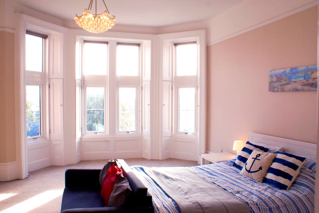 Huge Bay Window with Views over Weston Super Mare and the Seafront