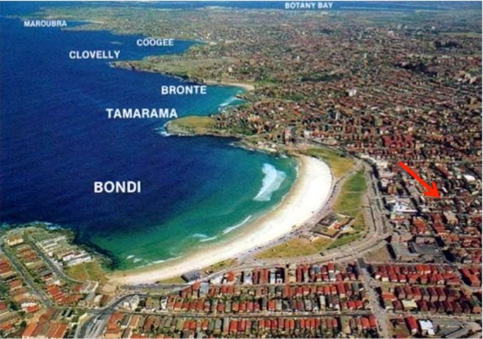 This is where the flat is located