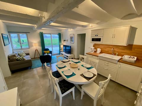 Apartment Etang Cense de Lalouette with field view