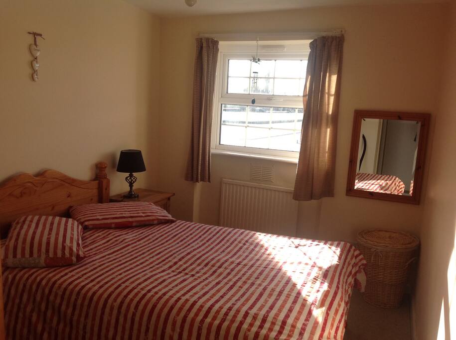 Double bedroom comfortable and clean.