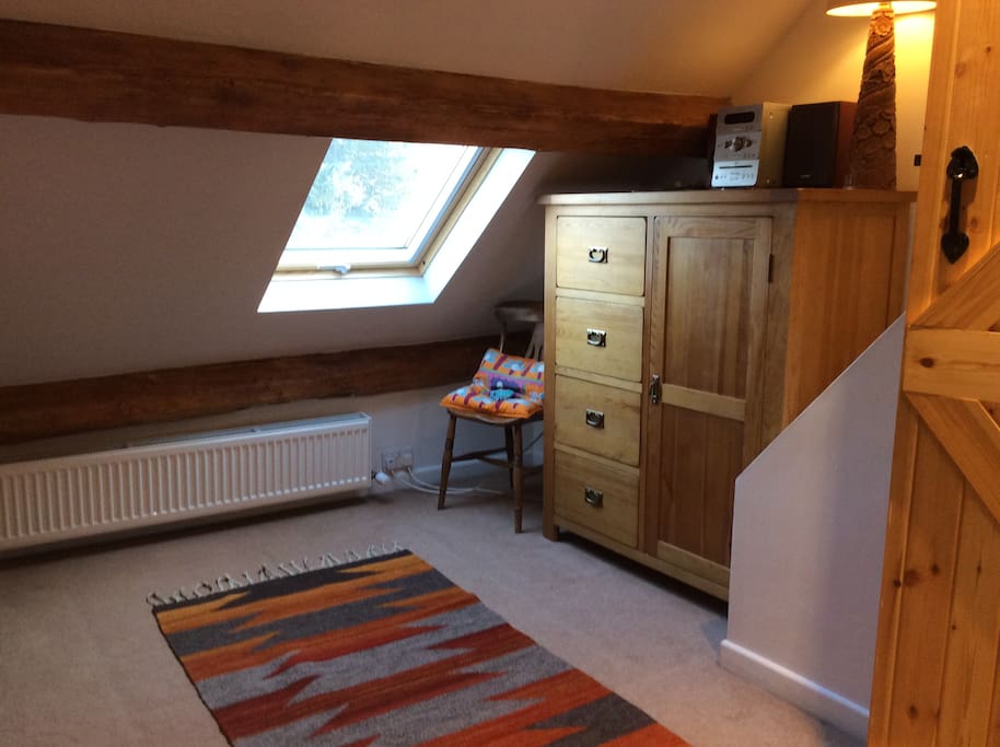 Plenty of space and light