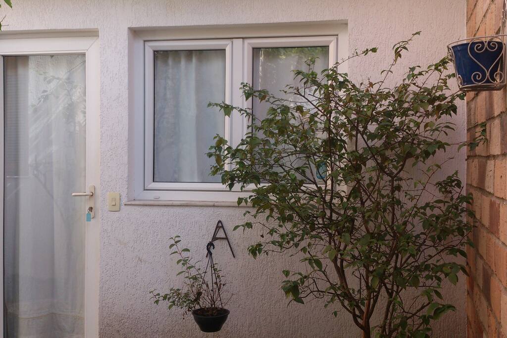Lado de fora do quarto
Out side of the room